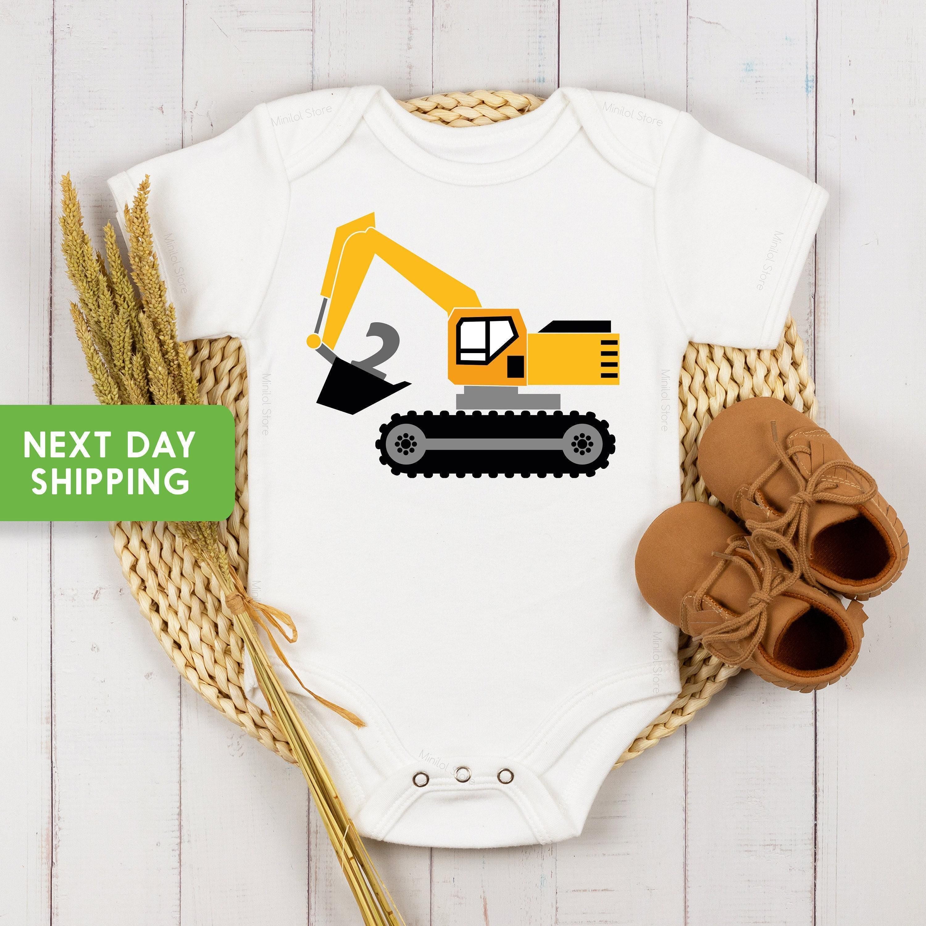 Construction Birthday Kids Shirt birthday product image 5