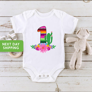 Fiesta First Birthday Baby & Kids Shirt birthday product image 2