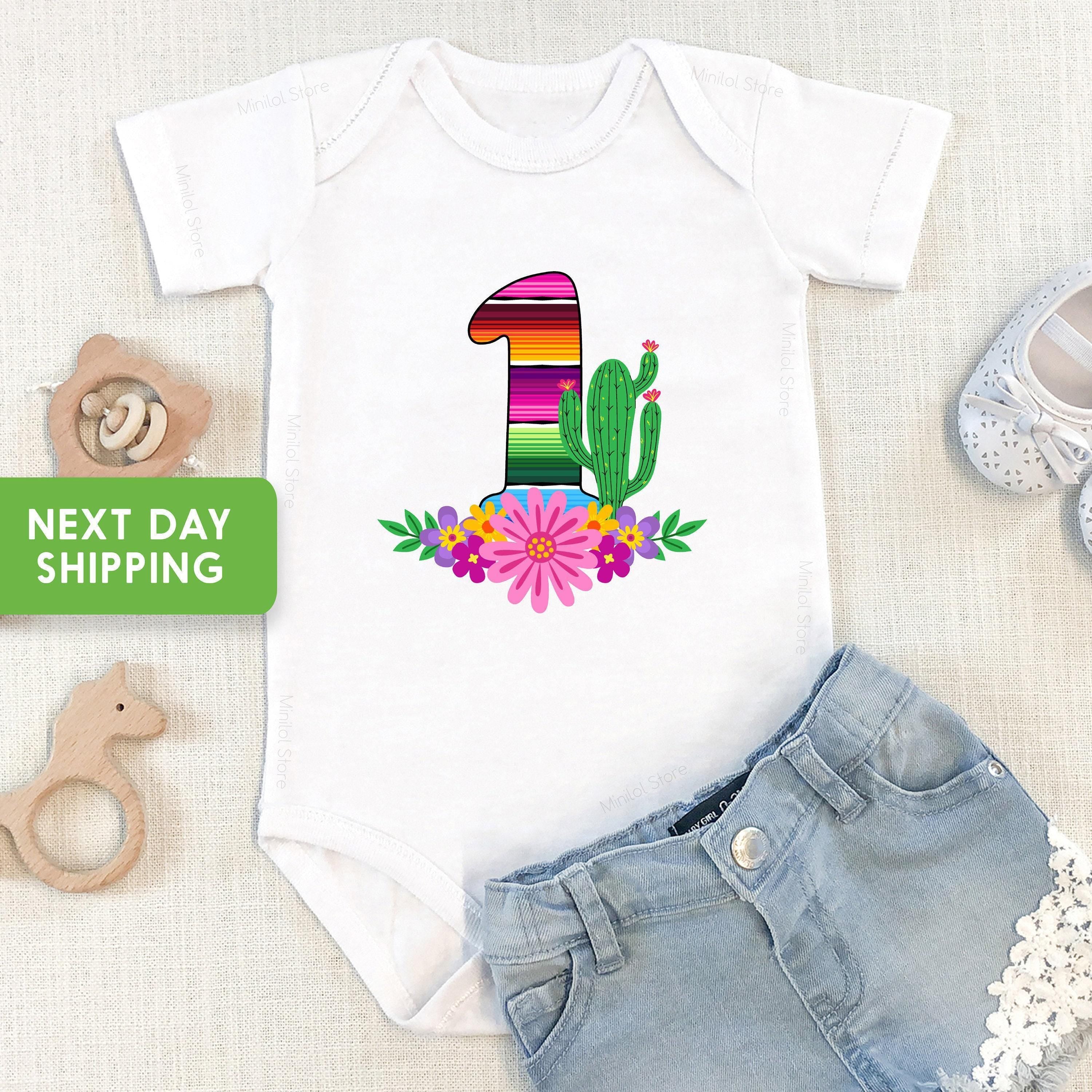 Fiesta First Birthday Baby & Kids Shirt birthday product image 3