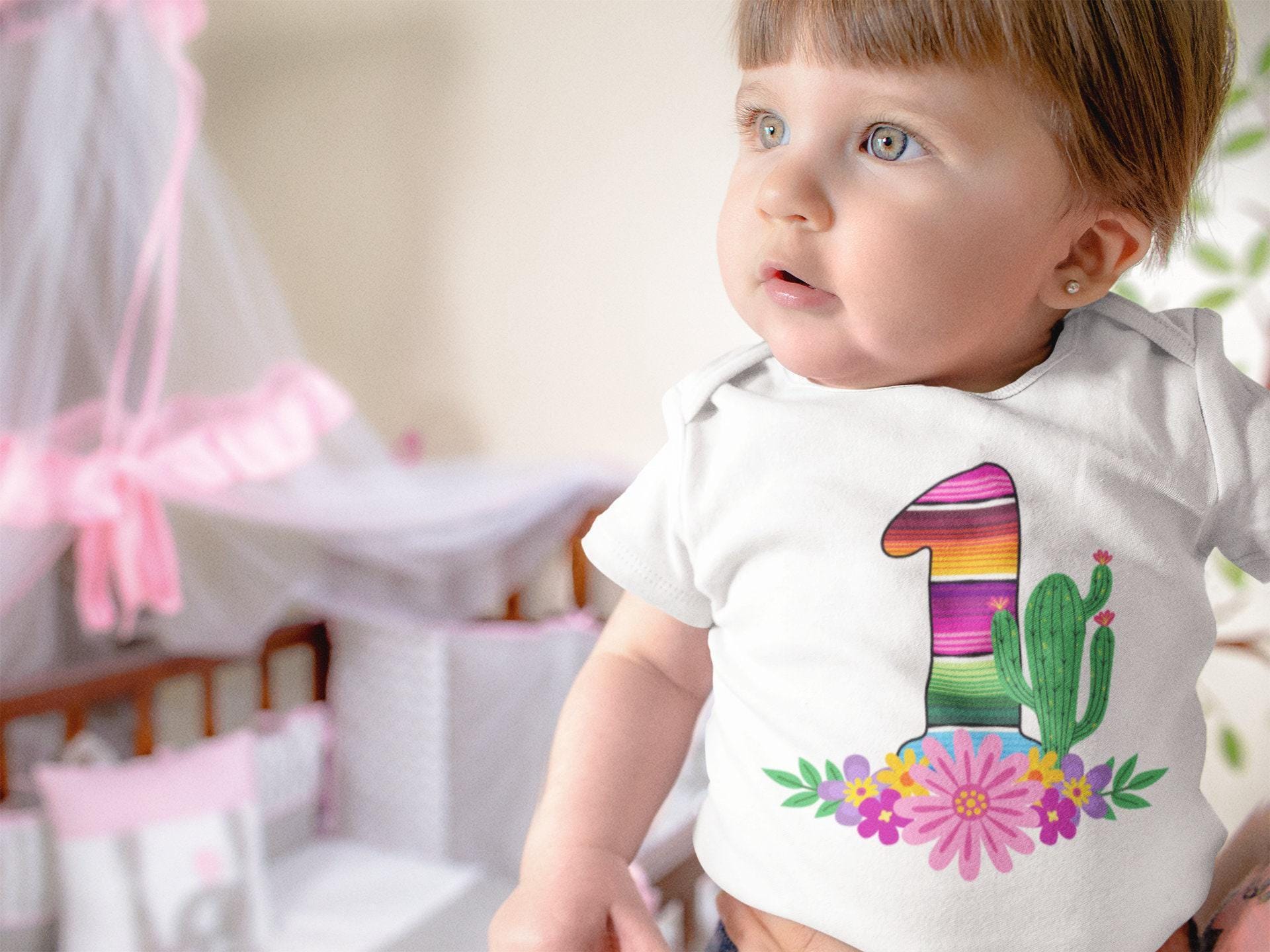 Fiesta First Birthday Baby & Kids Shirt birthday product image 6