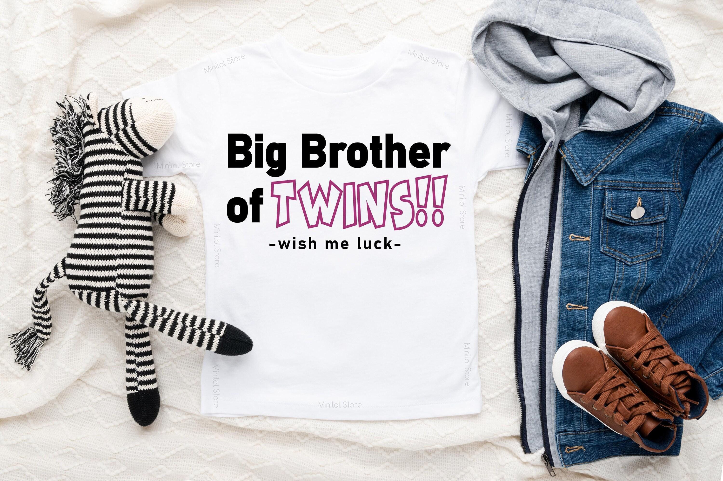 Close-up of the Promoted to Big Brother baby announcement design