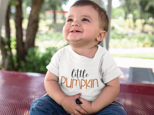 Available garment styles for Little Pumpkin Fall Baby Onesie® – Style 2