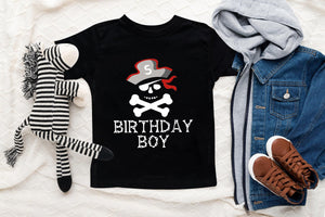 Pirate Fifth Birthday Kids Shirt birthday product image 5