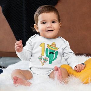 Fiesta Cactus First Birthday Shirt birthday product image 5