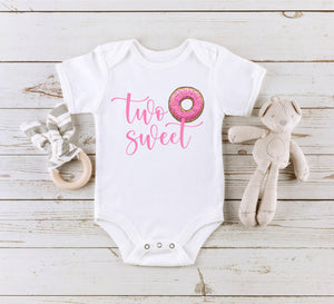 Two Sweet Donut Second Birthday Shirt birthday product image 5