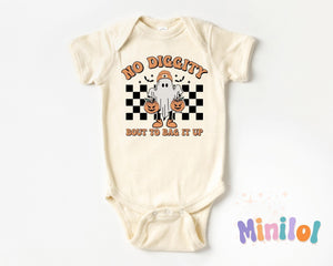 No Diggity Halloween Kids Shirt product image 2