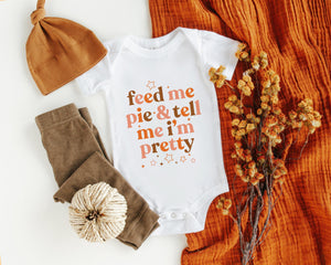 Alternate baby or kids garment view for Pretty Fall Vibes Baby Onesie®
