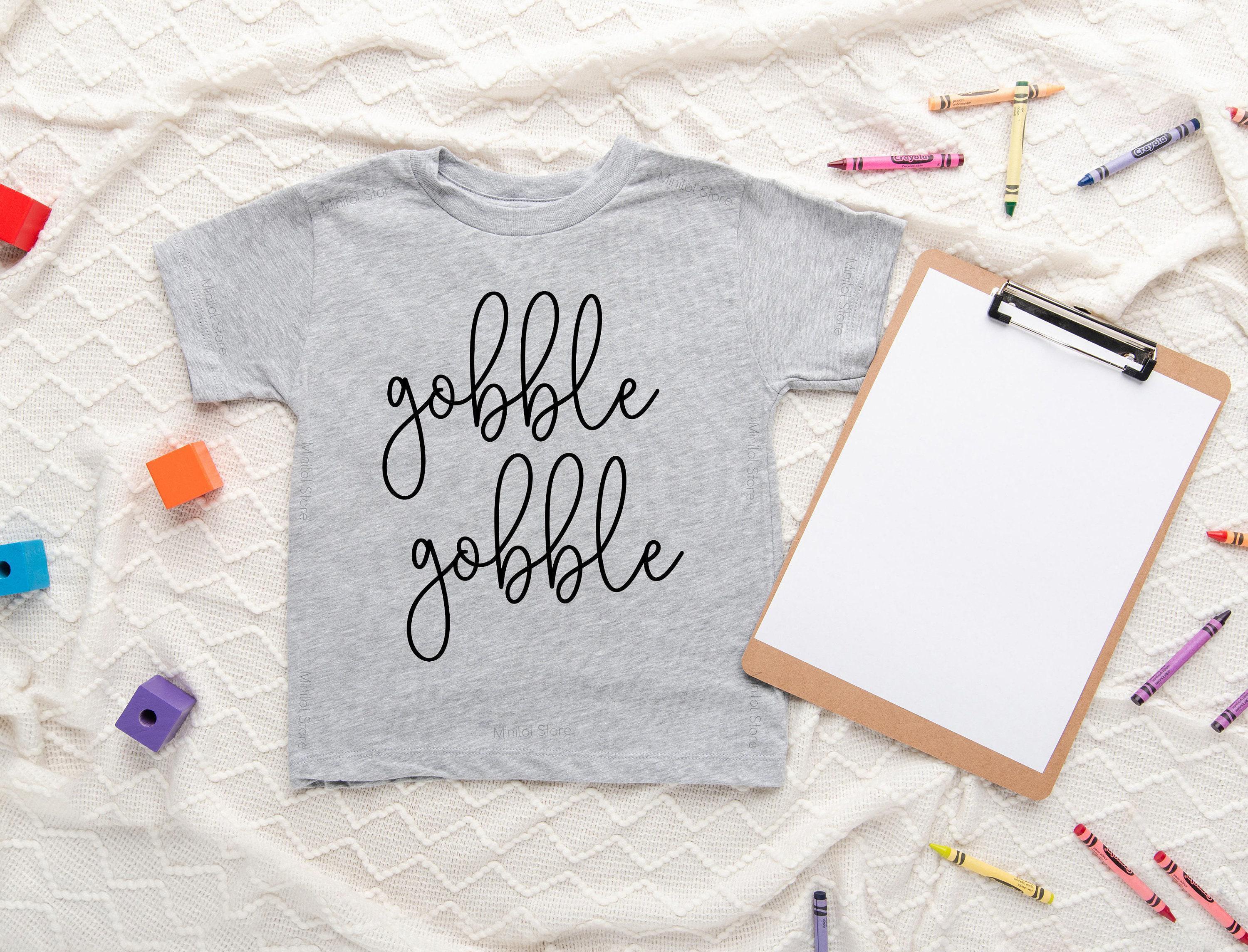 Alternate baby or kids garment view for Gobble Gobble Thanksgiving Baby Onesie®