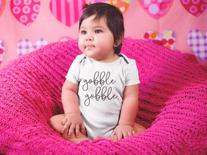 Available garment styles for Gobble Gobble Thanksgiving Baby Onesie®